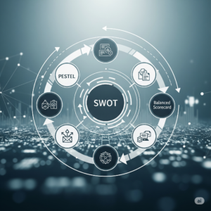 فراتر از SWOT: یکپارچگی با ابزارهای دیگر و بهبود مستمر