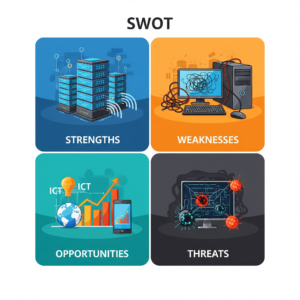 ماتریس SWOT و اهمیت آن در فضای ICT